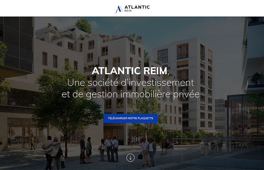 Développement Site Web ATLANTIC REIM
