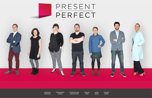 Création Site Web PRESENT PERFECT