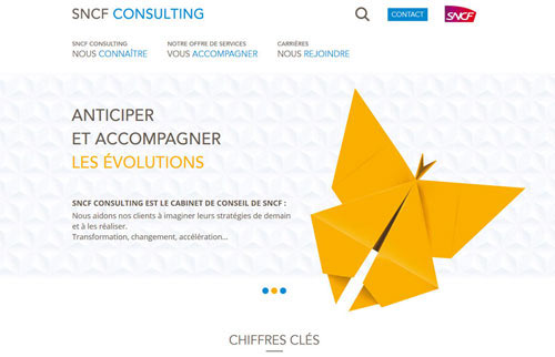 Création Site Internet SNCF CONSULTING