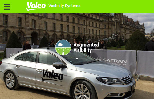 UX et Design Application VALEO VISIBILITY SYSTEMS